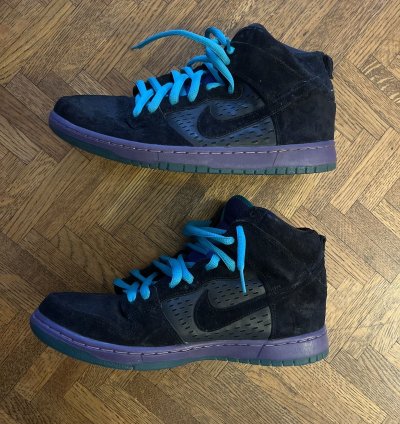 Nike Sb Dunk High Black Grape