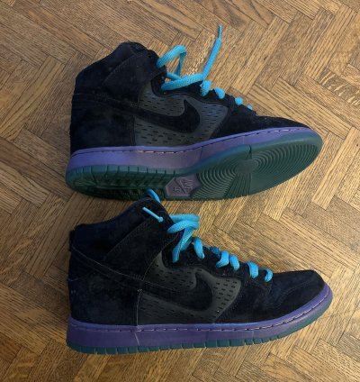 Nike Sb Dunk High Black Grape