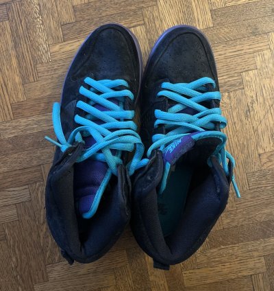 Nike Sb Dunk High Black Grape