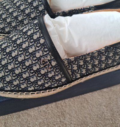 Dior Espadrilles Eu 44 Us 11 Uk 10