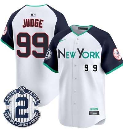 Aaron Judge Jersey 99 New York Yankees City Connect Vapor Premier Limited Stitched Alternate