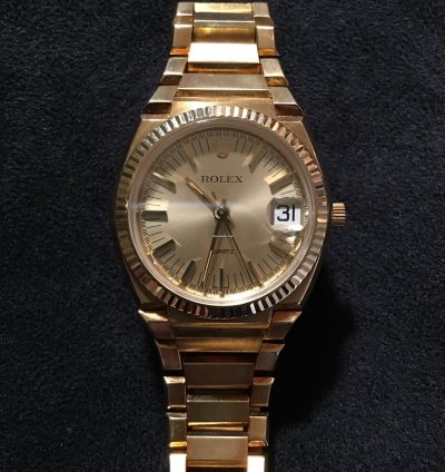 Rolex Datejust Oysterquartz Quartz Rolex Datejust Quartz 5100 Number 485 Of The 1000 Produced