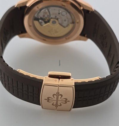 Patek Philippe Aquanaut 5167r-001 18k 40mm Brown Dial Watch 2010 Papers