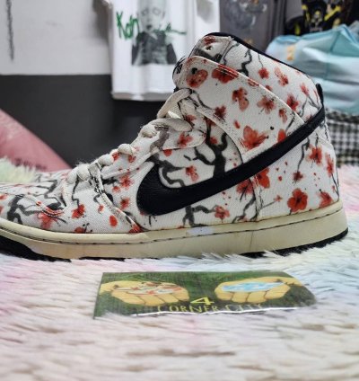 Nike Sb Dunk High Cherry Blossom