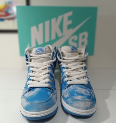 Nike Sb Dunk High Clouds