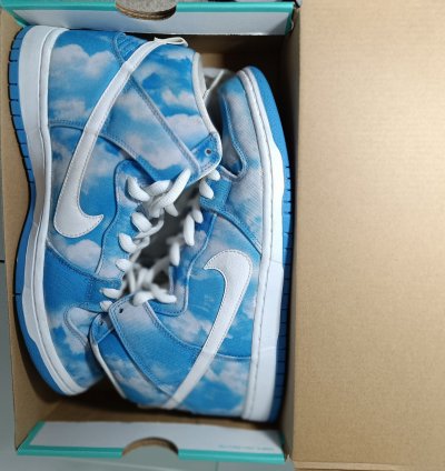 Nike Sb Dunk High Clouds
