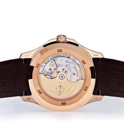 Patek Philippe Aquanaut 5167r-001 Rose Gold Brown Dial 2012