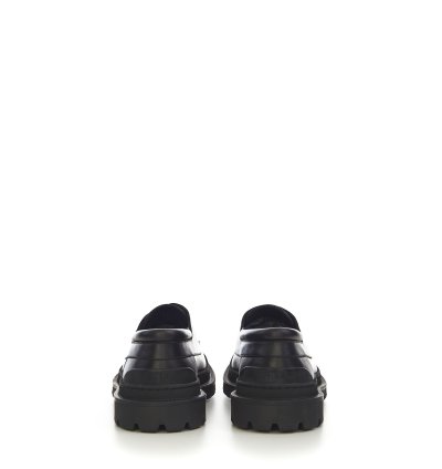 Dior Explorer Boat Shoe In Black And Dior Oblique Jacquard
