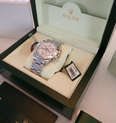 Rolex Daytona 116520 Aph White Nos 2011 Full Stickers