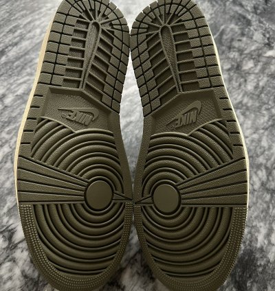 Travis Scott Jordan 1 Low Og Reverse Olive
