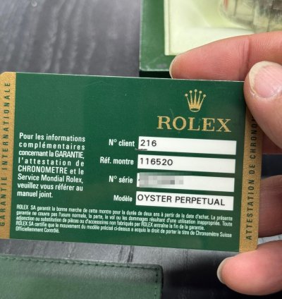 Rolex Daytona 116520 Automatic 2012 Steel Like New Unworn