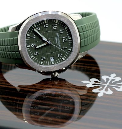 Patek Philippe Aquanaut 5168g Green - March 2021