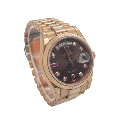 Rolex Day-date 36 118235chodrp Fluted Dial