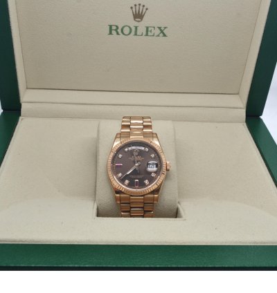 Rolex Day-date 36 118235chodrp Fluted Dial