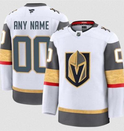 Mens Custom Vegas Golden Knights Jersey Name Number 2025 Home White