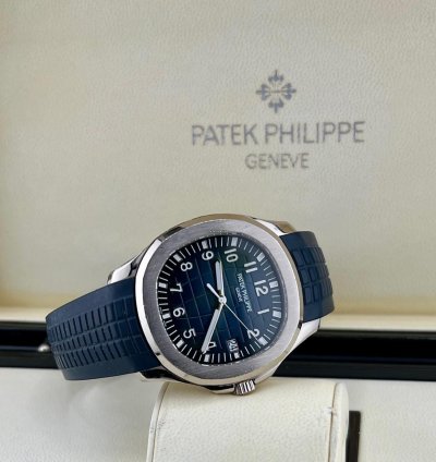 Patek Philippe Aquanaut 5168g White Gold Blue Dial 2019
