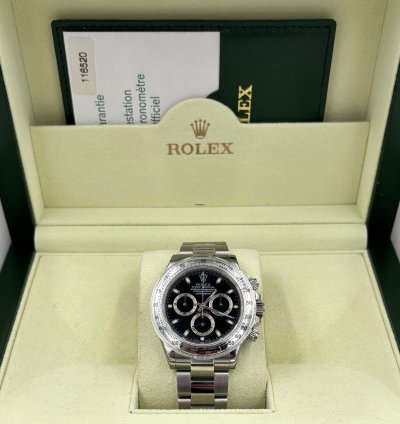 Rolex Daytona 116520 Black Dial Serie Nos Full Stickers
