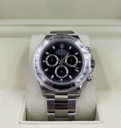 Rolex Daytona 116520 Black Dial Serie Nos Full Stickers