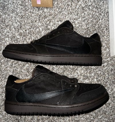 Travis Scott Jordan 1 Low Velvet Brown