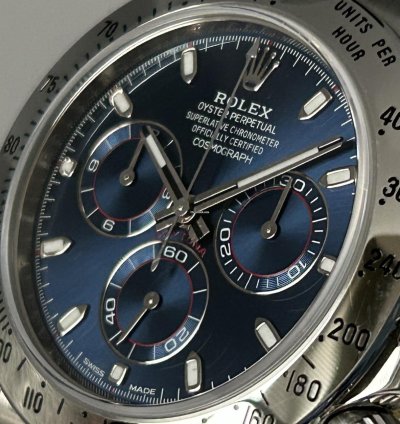 Rolex Daytona 116520 Blue Dial