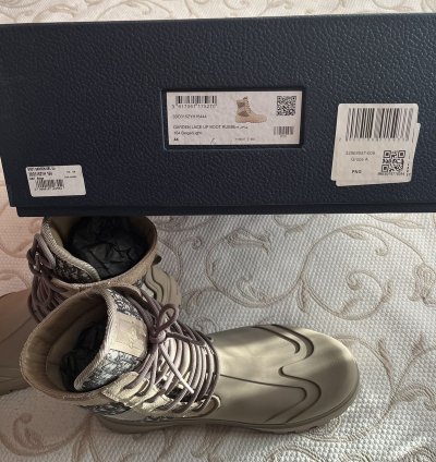 Dior Garden Lace Up Boots Shoes