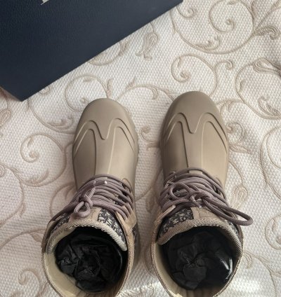 Dior Garden Lace Up Boots Shoes
