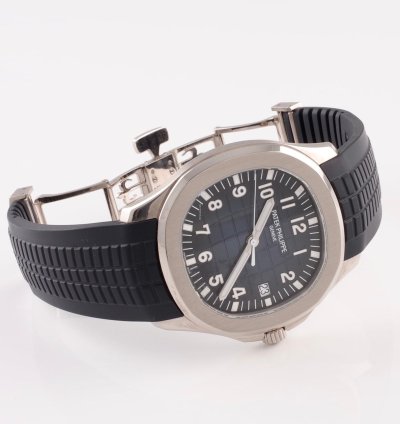 Patek Philippe Aquanaut 5168g-001 18k White Gold Blue Dial