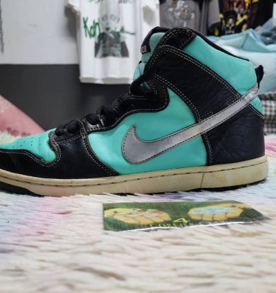 Nike Sb Dunk High Diamond Supply Tiffany