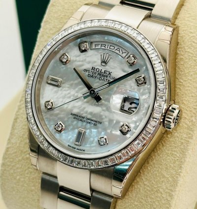 Rolex Day-date 36 118399br Diamond Dial