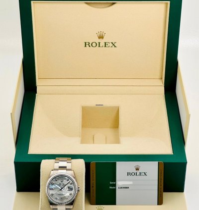 Rolex Day-date 36 118399br Diamond Dial