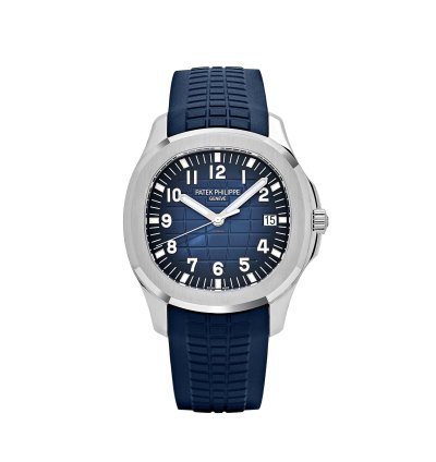 Patek Philippe Aquanaut 5168g-001 White Gold Blue Dial