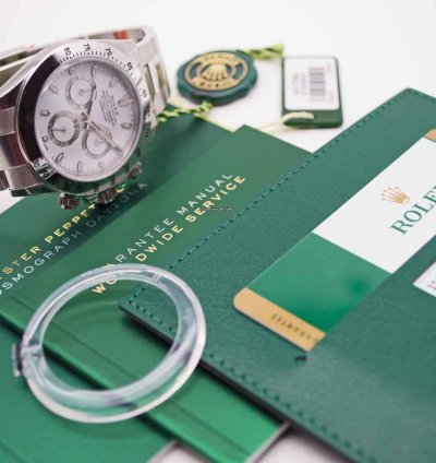 Rolex Daytona 116520 Lc100 Sealed Sticker Verklebt Nos Fullset Aph Dial