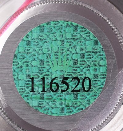 Rolex Daytona 116520 Nos Full Stickers - Series - 2001 - Very Rare - New - Lc170