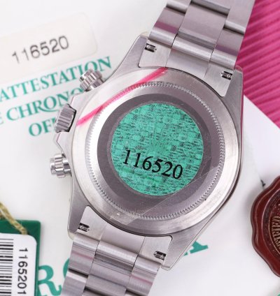 Rolex Daytona 116520 Nos Full Stickers - Series - 2001 - Very Rare - New - Lc170