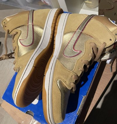 Nike Sb Dunk High Eric Koston Thai Temple Sz 8 5