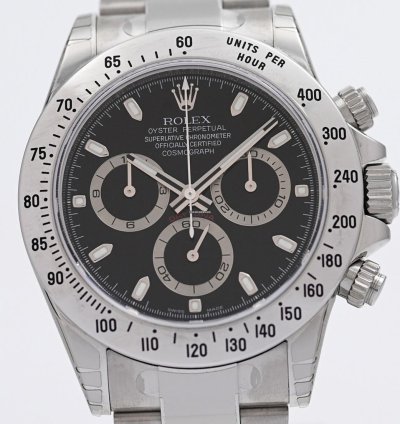 Rolex Daytona 116520 Nos Full Stickers 2009 Box And Papers