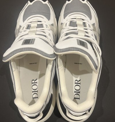 Dior Homme B24 Runtek Grey White Sneaker