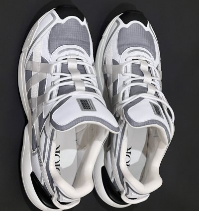 Dior Homme B24 Runtek Grey White Sneaker