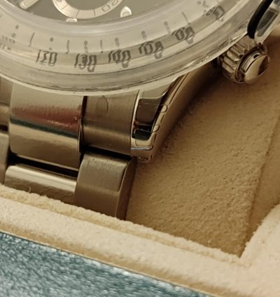 Rolex Daytona 116520 Nos Full Stickers Qr Code - 2007 Italian Warranty - Never Worn - Mint
