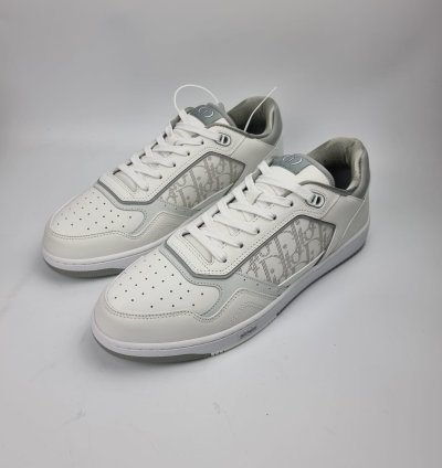 Dior Homme B27 White And Grey Oblique Sneakers 45