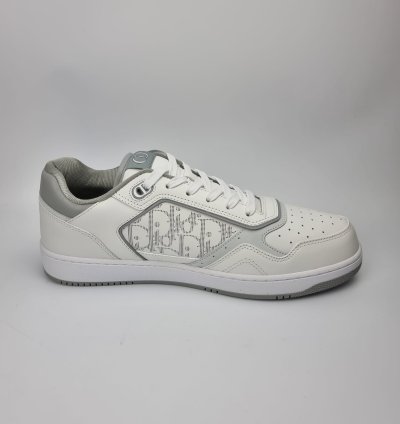 Dior Homme B27 White And Grey Oblique Sneakers 45