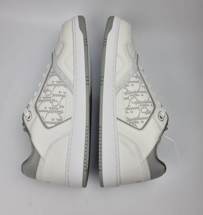 Dior Homme B27 White And Grey Oblique Sneakers 45