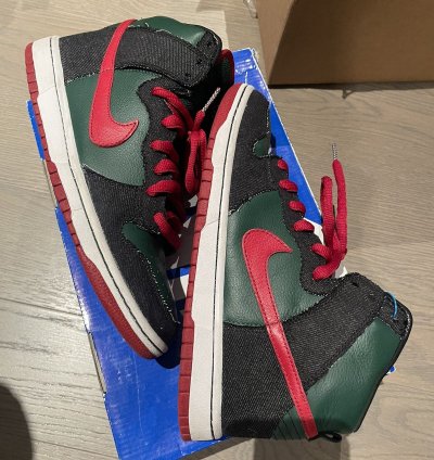 Nike Sb Dunk High Gucci Resn Sz 8 5