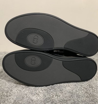 Dior Homme Bondage Black Patent Leather High Top Sz 43