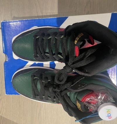 Nike Sb Dunk High Gucci Resn Sz 9