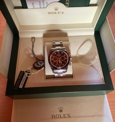 Rolex Daytona 116520 Rrr Seriale Full Sticker