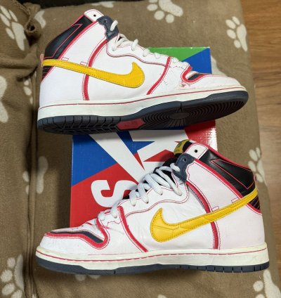 Nike Sb Dunk High Gundam Unicorn