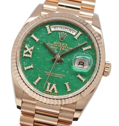 Rolex Day-date 36 128235 Automatic Red Gold Like New Unworn