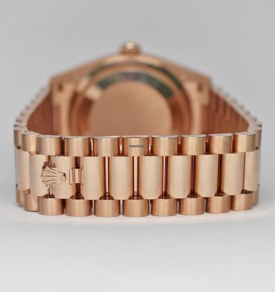 Rolex Day-date 36 128235 Automatic Red Gold Like New Unworn