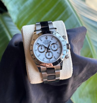 Rolex Daytona 116520 White 2016 Full Set Unworn